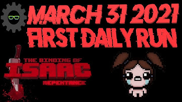 Daily Run - March 31st, 2021 - The Binding of Isaac Repentance