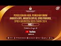 Panel 1 perselisihan hasil pemilihan umum anggota dpd dpr ri dprd prov dprd kabkota tahun 2024