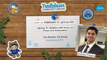 Spring ‘21 Updates with focus on  Flows and Automation By Andrew Fragias
