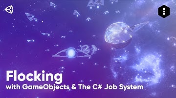 Flocking with GameObjects and Unity