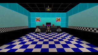 2 Idiots Build FNAF DBD Map in MC