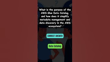 AWS Glue Data Catalog | Metadata and Data Management | AWS Q&A