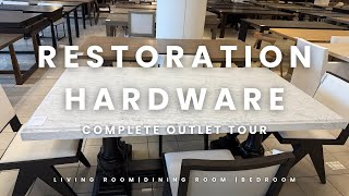 Restoration Hardware Outlet: Shop with Me | Luxury Interior Design | Modern Organic | Warm Neutrals