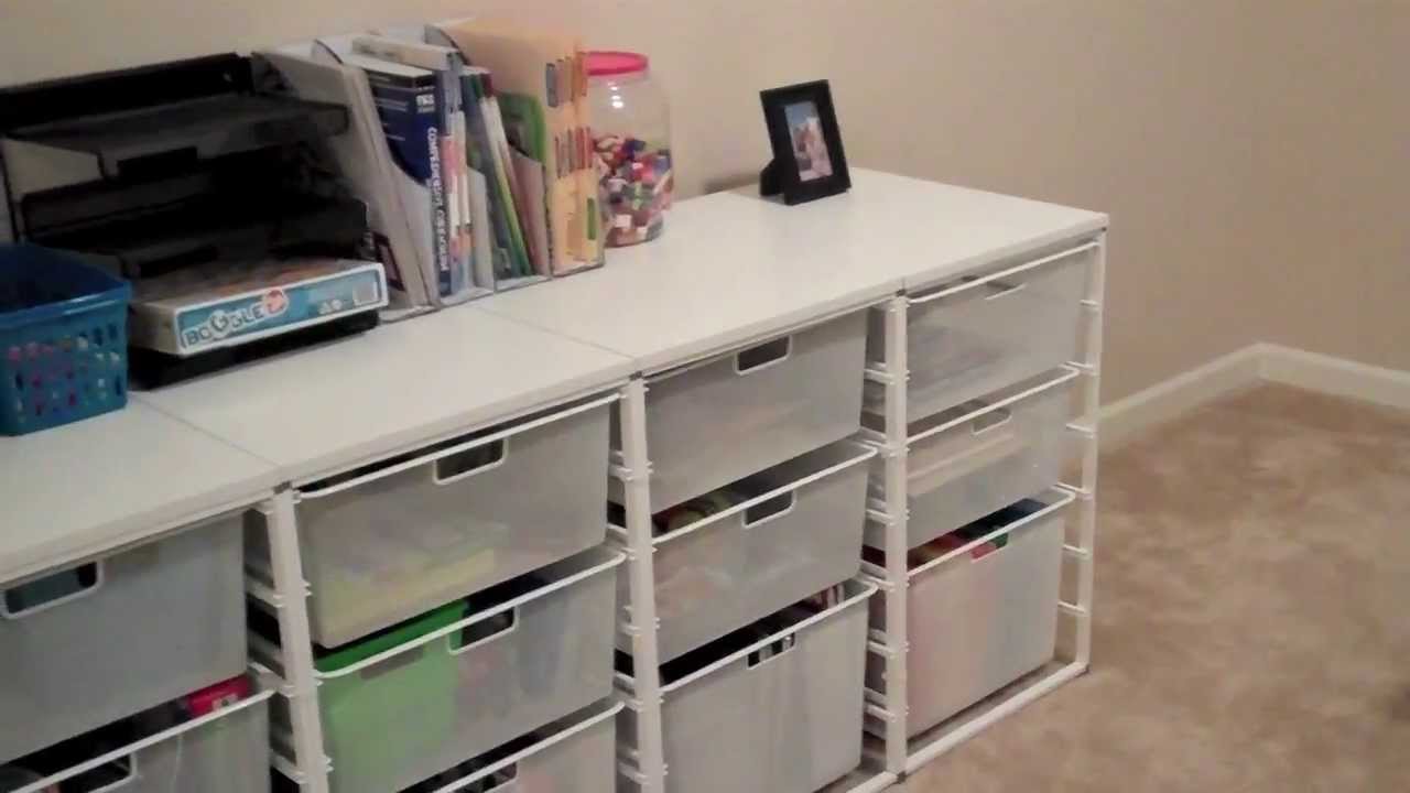 Organizing with a favorite: Elfa shelves 