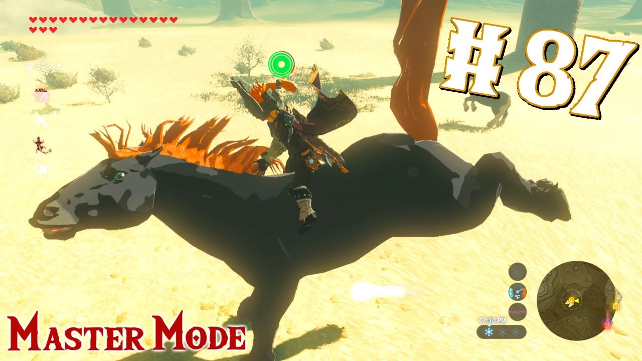 The Giant Horse • The Legend of Zelda Breath of the Wild (Master Mode