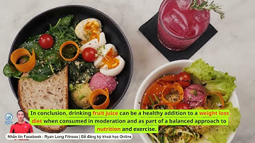 Có nên UỐNG NHIỀU NƯỚC ép trái cây để GIẢM CÂN #ryanlongfitness