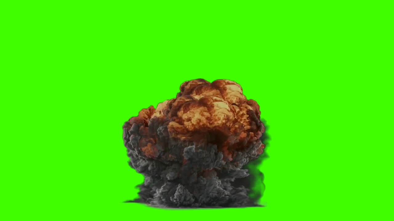 ( No Copyright ) Free Blast Effect | Green Screen Blast Animation ...