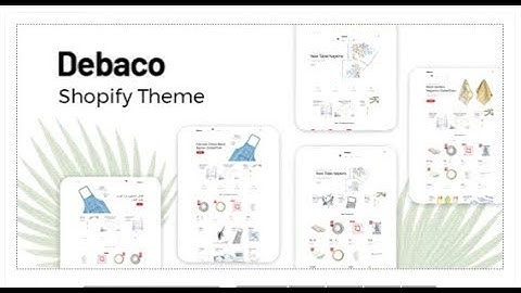 Debaco - Shopify Theme | Themeforest Templates