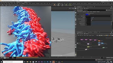 Basic Crowd Simulation in Houdini Tutorial