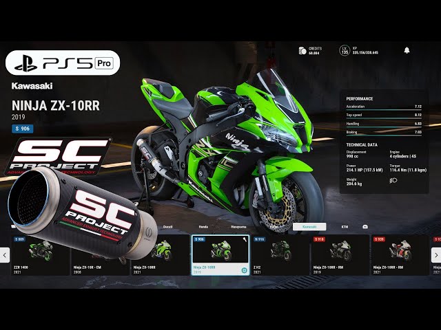 RIDE 5 | Customize Brutal Kawasaki ZX10RR SC Project Gameplay [4K