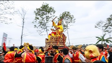 Lễ hội truyền thống Hà Nội: Tái hiện cảnh rước Vua, Chúa sống độc đáo tại đền Sái