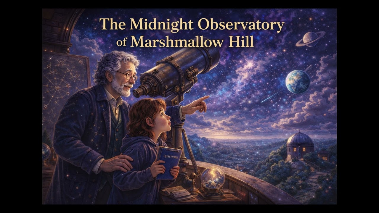 The Midnight Observatory of Marshmallow Hill  // Sleep Stories for Kids