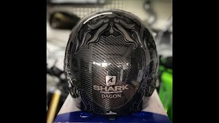 2019 SHARK S-DRAK CARBON DRAGON 碳纖維安全帽開箱