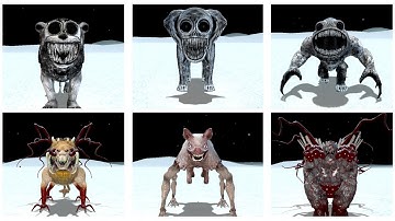 All Zoochosis Mutant Animal VS New Shin Smiling Critters Poppy Playtime Chapter 3 | Garry