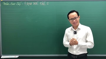 TOÁN CAO CẤP - ĐỊNH THỨC MA TRẬN CẤP 2 - THẦY KENKA