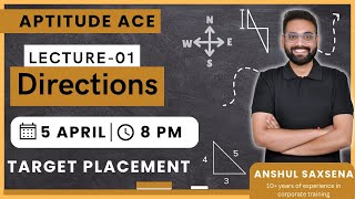 Lec-1 Directions | Target Placement - Comeback ki Taiyyari Aptitude Ace