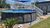 How To Build A 12x12 Two Level Pool Deck With Trex Part 2 Youtube