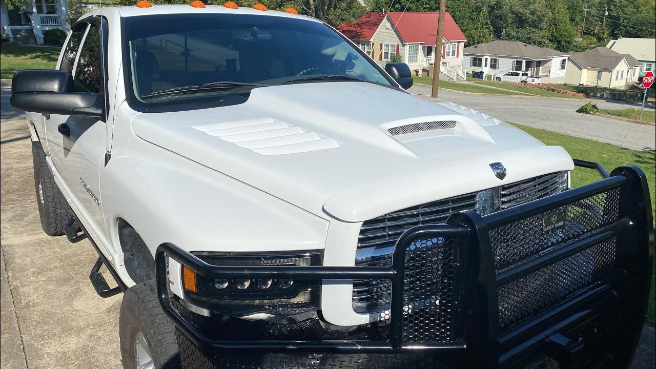 Ram Amerihood Functional Hood Scoop For Cold Air Intake