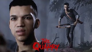 RYAN BERLARI DAN MELOMPATI BATU! The Quarry GAMEPLAY #2