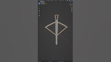 [Crossbow] Blender Low Poly Modeling Day 32/365