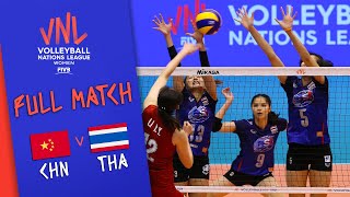 China 🆚 Thailand - Full Match | Women’s Volleyball Nations League 2019