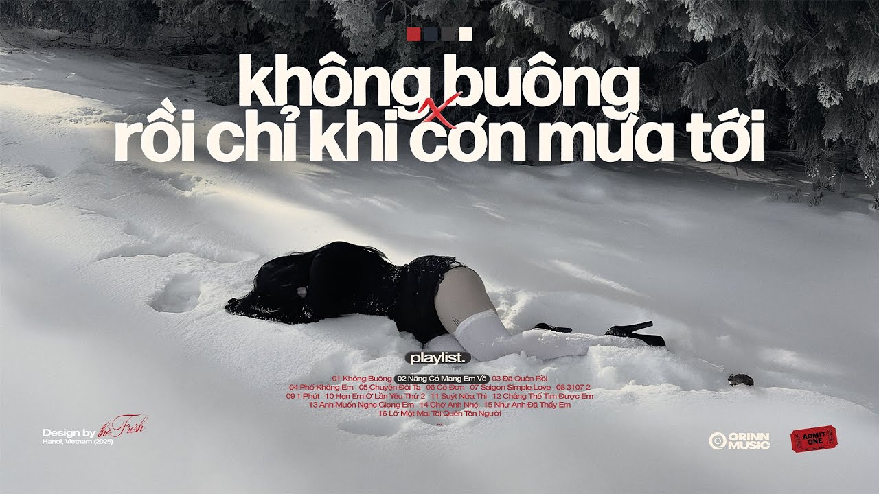 'không buông x Sài Gòn tôi mưa x nắng có mang em về?' 𝐩𝐥𝐚𝐲𝐥𝐢𝐬𝐭 #4 🍃☃️ Playlist Nhạc Chill Đêm Lạnh