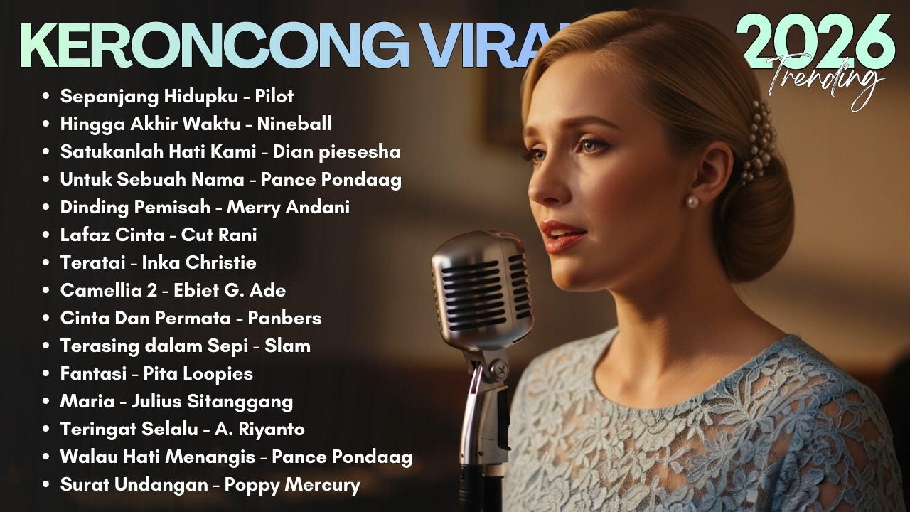 Keroncong Modern Terbaru 2026 Full Album 🎶 Lagu Nostalgia Indonesia Sepanjang Masa Nonstop Playlist