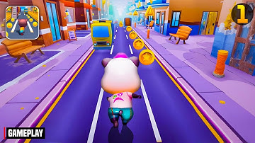 Cat Runner: Decorate Home Gameplay Walkthrough Part 1 (iOS, Android)