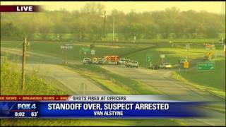 Suspect arrested after police chase, standoff