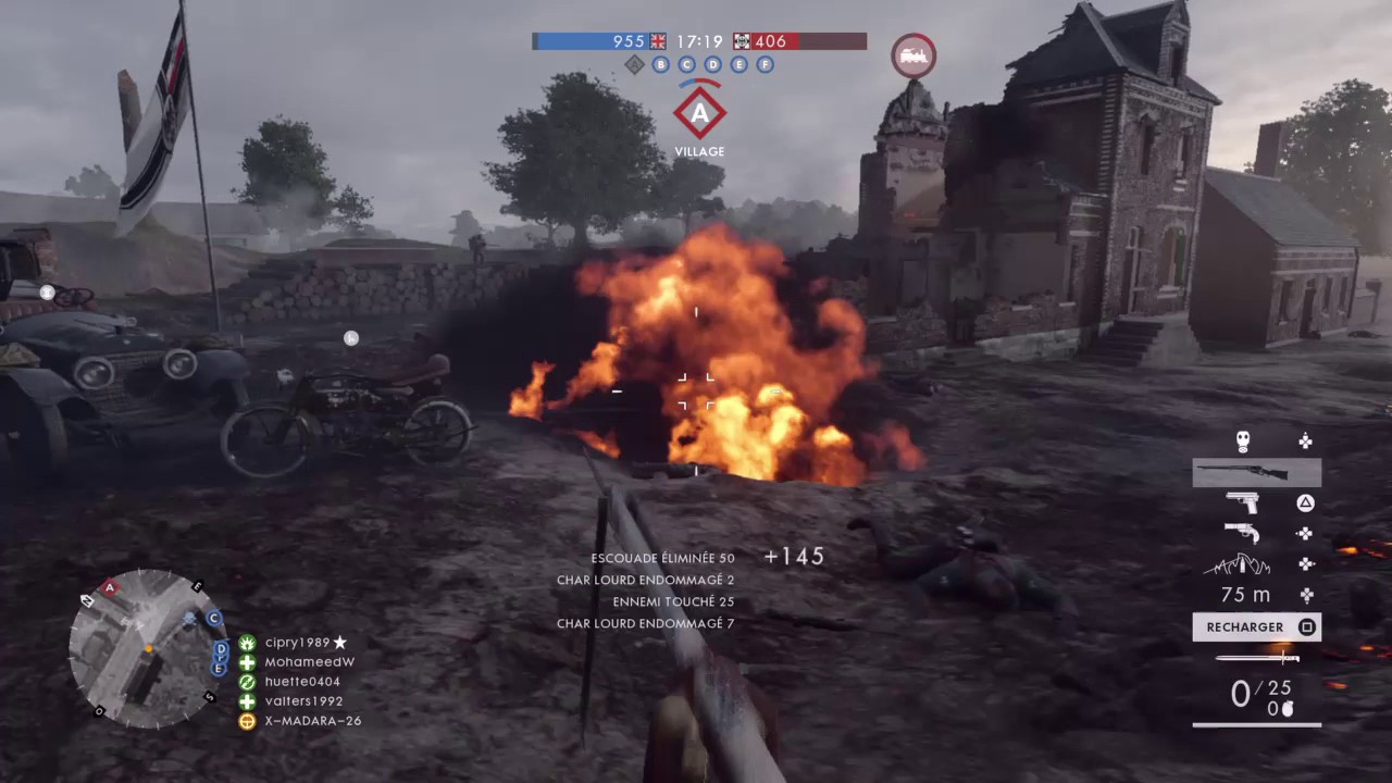 Bf1 menu maxi no scop - YouTube