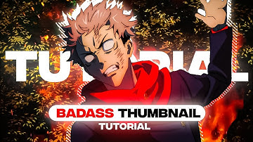 「Tutorial」Thumbnail Like Lit Yeager 😼「Alight Motion✨」Not 4k