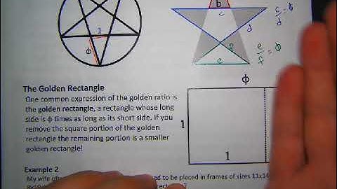 Math 103 Section 11C Golden Ratio & Fibonacci Sequence