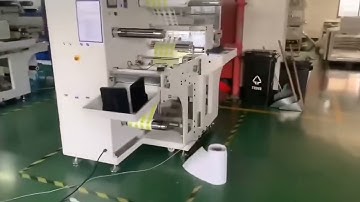VR3350D Digital Roll Label Cutting Machine Video 2