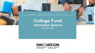 2023 COLLEGE FUND INFORMATION SESSION