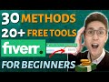 30 EASY NEW Beginner-Friendly Methods to Make Money On Fiverr With OVER 20 FREE TOOLS (in 2021)