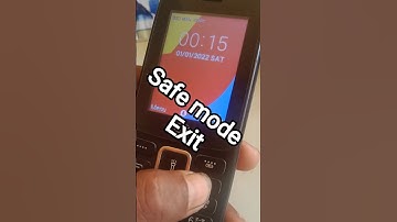 itel keypad mobile safe mode solution
