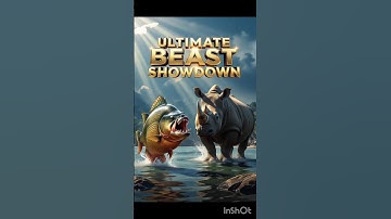 🔥 "Piranha 🐟 vs Rhino 🦏 | Dangerous Hybrid Animals | Ultimate Beast Showdown 2025" 🔥 #hybridanimals