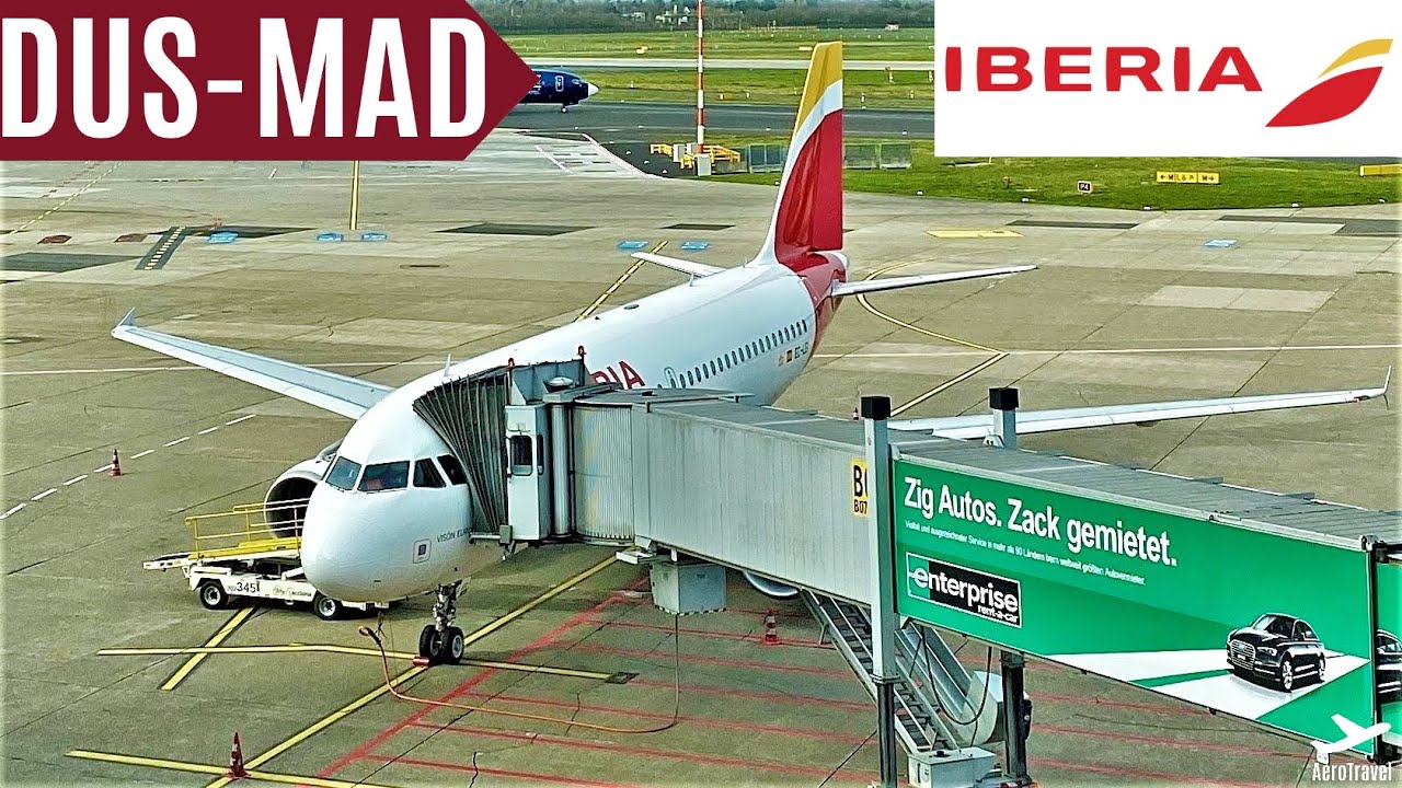 IBERIA TRIPREPORT | AS BAD AS RYANAIR !? | DUESSELDORF - MADRID | AIRBUS A319 | IB 3141 | ULTRA HD