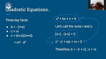 A New Approach to Solving Quadratic Equations