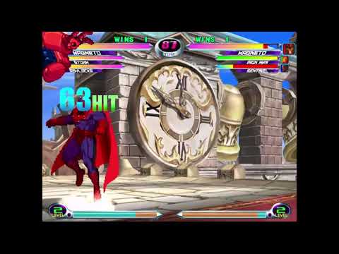 MvC2: Romneto - Magneto Double Snap Deja-Vu (+ NJ Infinite Assist Kill)