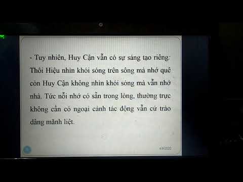 Video Phân tích khổ cuối bài 