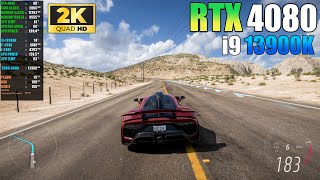 Forza Horizon 5 : RTX 4080 + i9 13900K ( 1440p Extreme Settings / RT ON / DLAA ON )