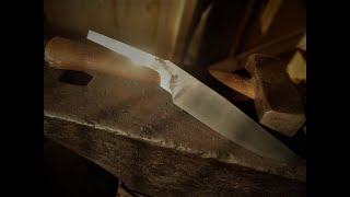 Forging a knife from Leaf Spring by Rustic Iron Works 1,309 views 3 years ago 5 minutes, 59 seconds