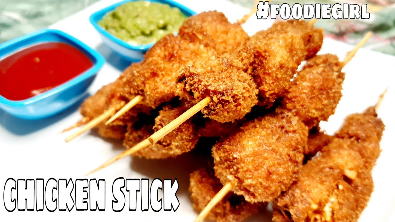 Chicken stick recepi! Chicken stater! cook with foodiegirl! #foodiegirl ...