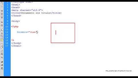 Curso PHP MySQL  Variables y comentarios  Vídeo 4