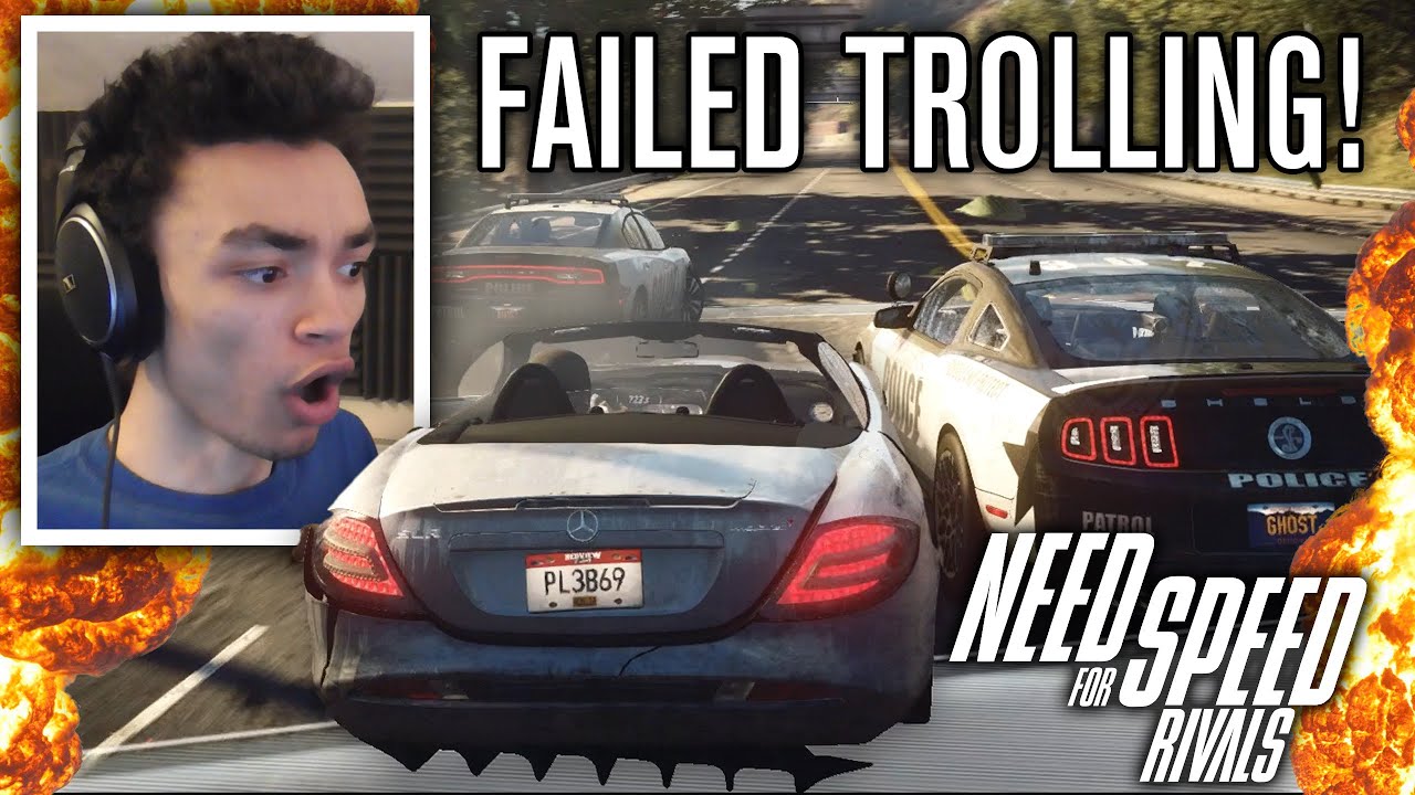 FAILED TROLLING! | Need for Speed Rivals funny moments in soccer