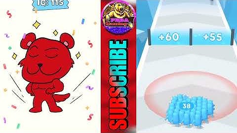 Help Monster 3 Tricky Puzzle vs Count Master - All Levels Gameplay (Android,iOS) Part 1