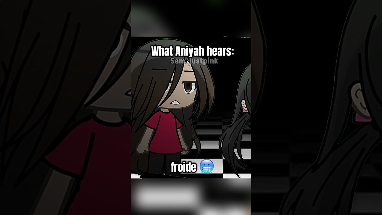 Which One Is Correct Aniyah Or Zirah Gacha Gachalife Meme Trend Fyp