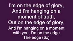 Lady Gaga - Im on the Edge of Glory (Lyrics)  - Durasi: 5:22. 