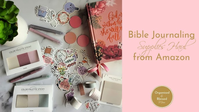 Cheap Bible Journaling Supplies Haul  Bible Journaling and Bible Study for  Beginners 